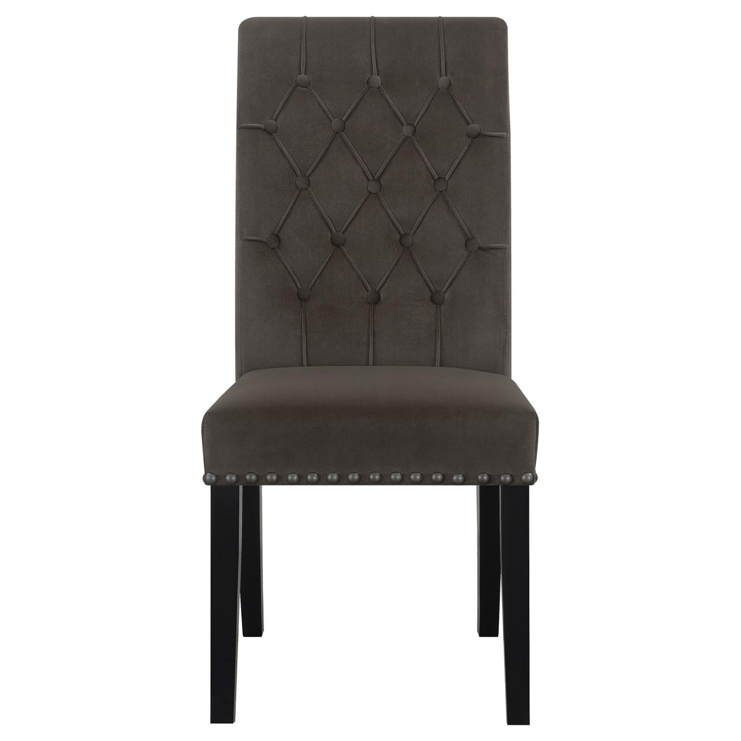 Alana Upholstered Tufted Side Chairs with Nailhead Trim, Set of 2 - 115172 - Luna Furniture - Dallas Store