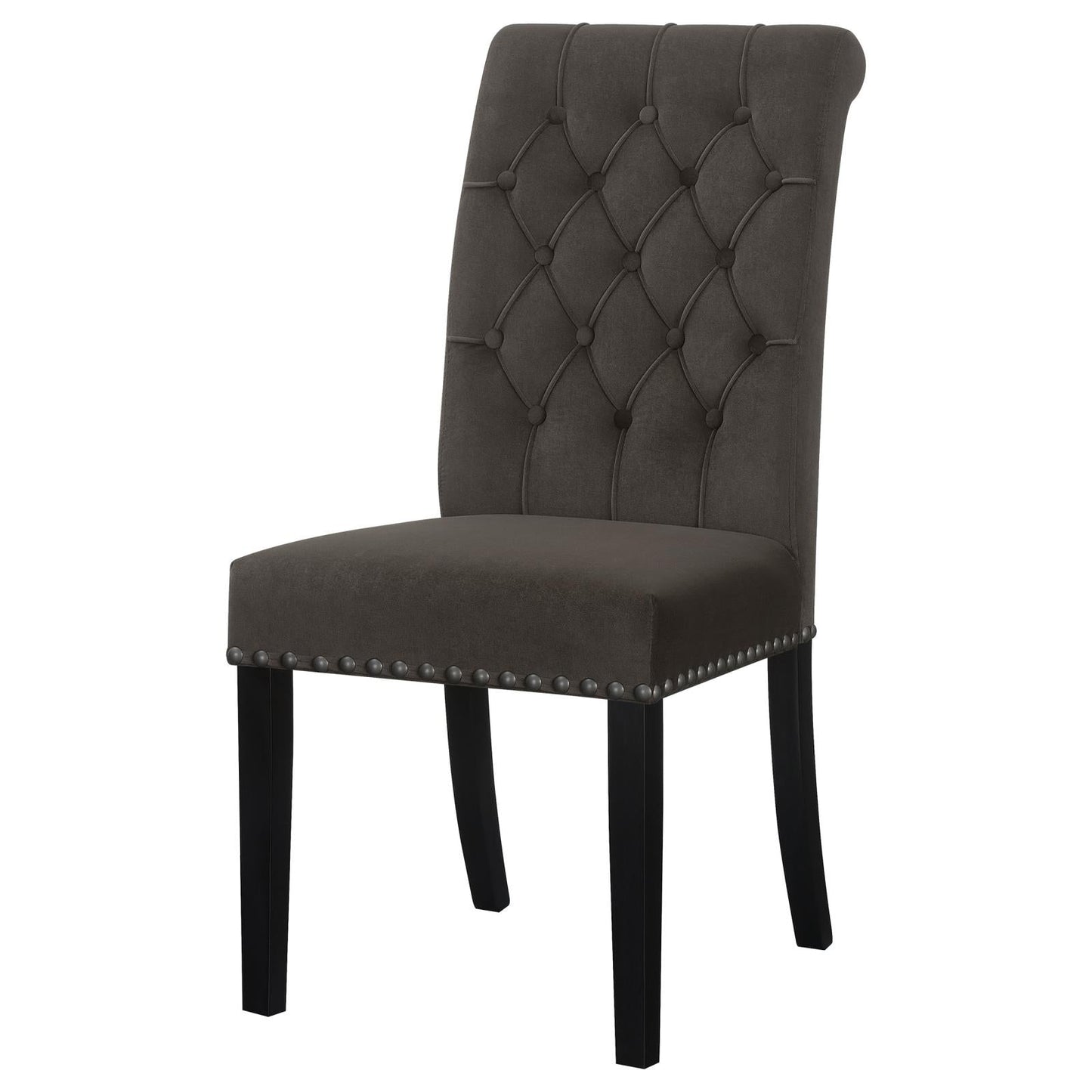 Alana Upholstered Tufted Side Chairs with Nailhead Trim, Set of 2 - 115172 - Luna Furniture - Dallas Store