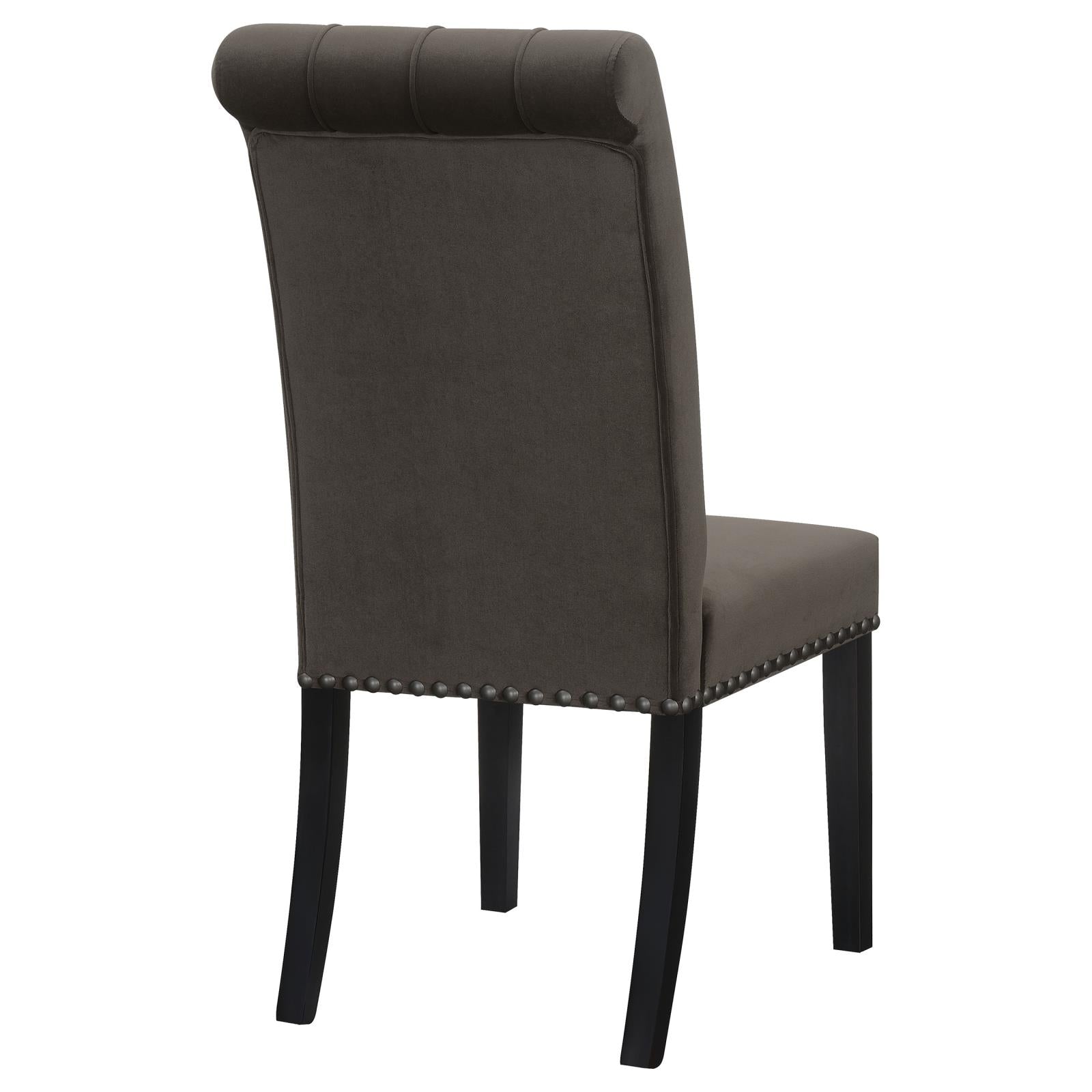 Alana Upholstered Tufted Side Chairs with Nailhead Trim, Set of 2 - 115172 - Luna Furniture - Dallas Store