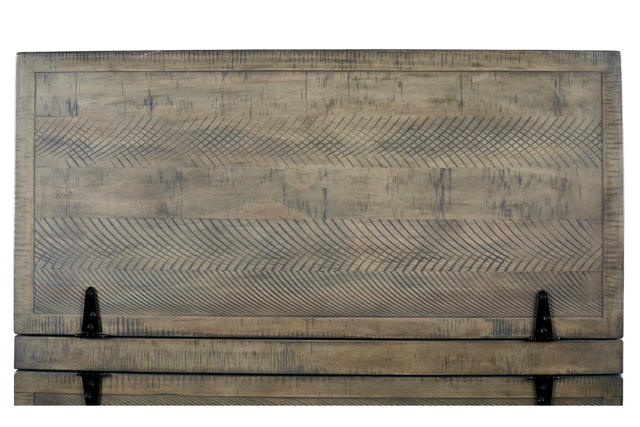 Aldwin Gray Coffee Table With Storage - T457-20 - Luna Furniture - Dallas Store