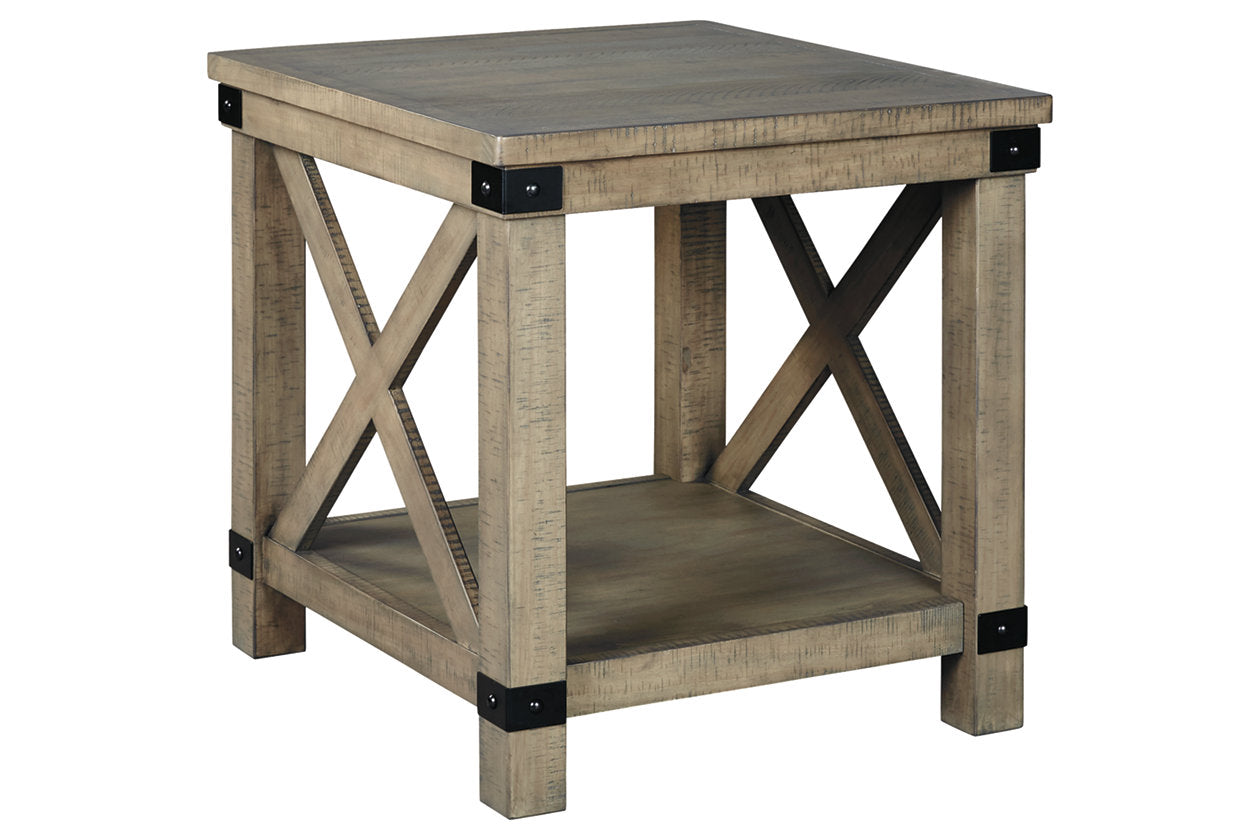 Aldwin Gray End Table - T457-3 - Luna Furniture - Dallas Store
