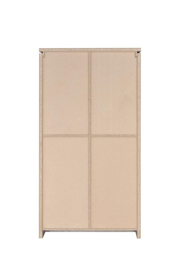 Alejo Gray Driftwood 2-Door Tall Cabinet - 950783 - Luna Furniture - Dallas Store