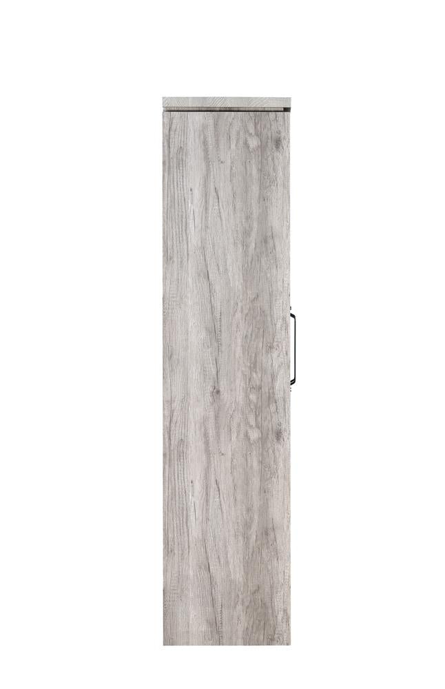 Alejo Gray Driftwood 2-Door Tall Cabinet - 950783 - Luna Furniture - Dallas Store
