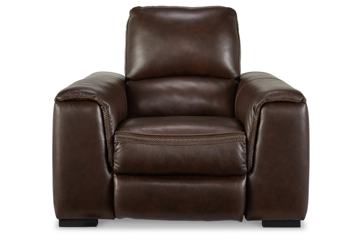 Alessandro Walnut Power Recliner - U2550213 - Luna Furniture - Dallas Store