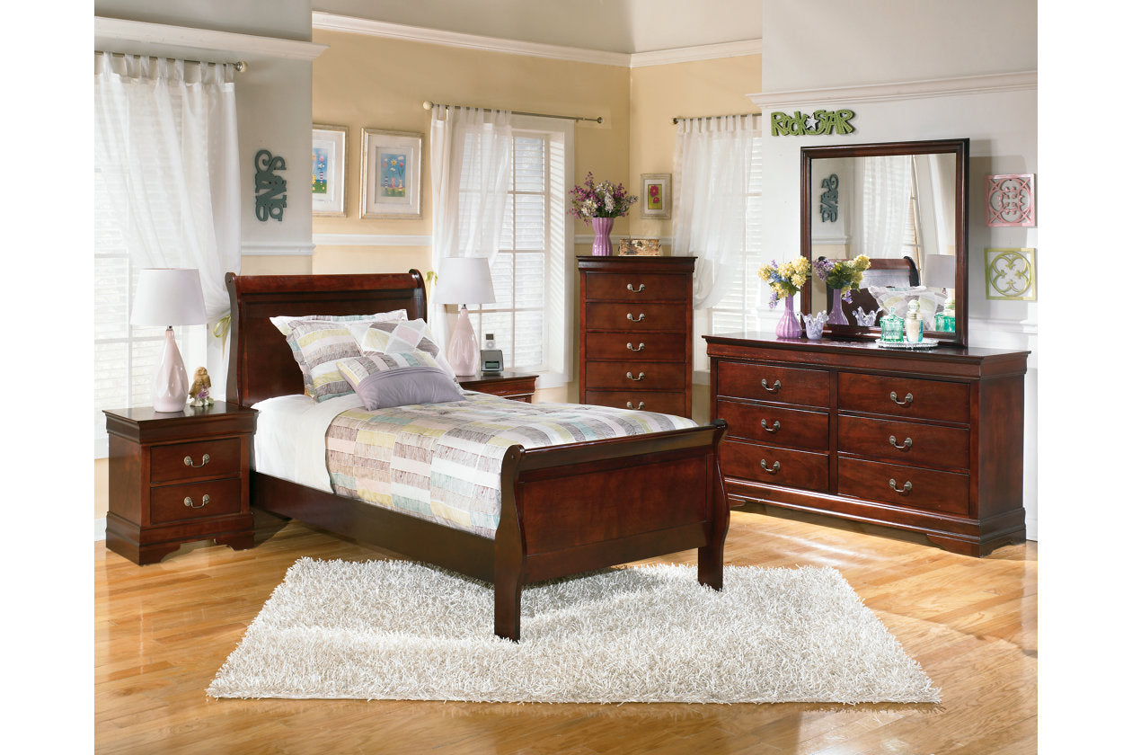 Alisdair Dark Brown Chest of Drawers - B376-46 - Luna Furniture - Dallas Store