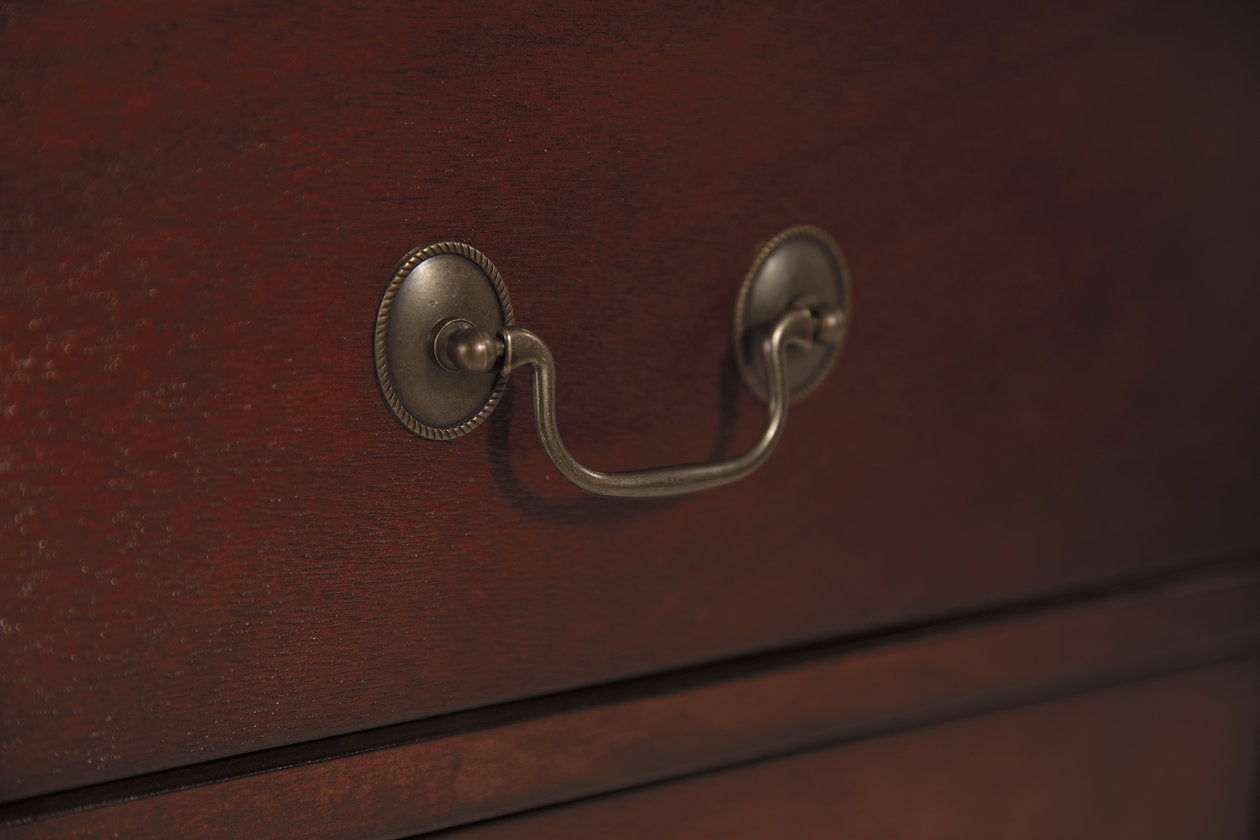 Alisdair Dark Brown Nightstand - B376-92 - Luna Furniture - Dallas Store