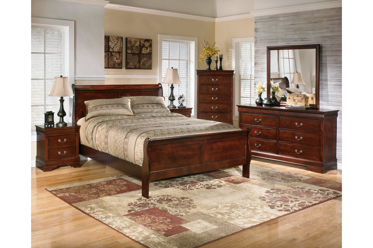 Alisdair Dark Brown Nightstand - B376-92 - Luna Furniture - Dallas Store
