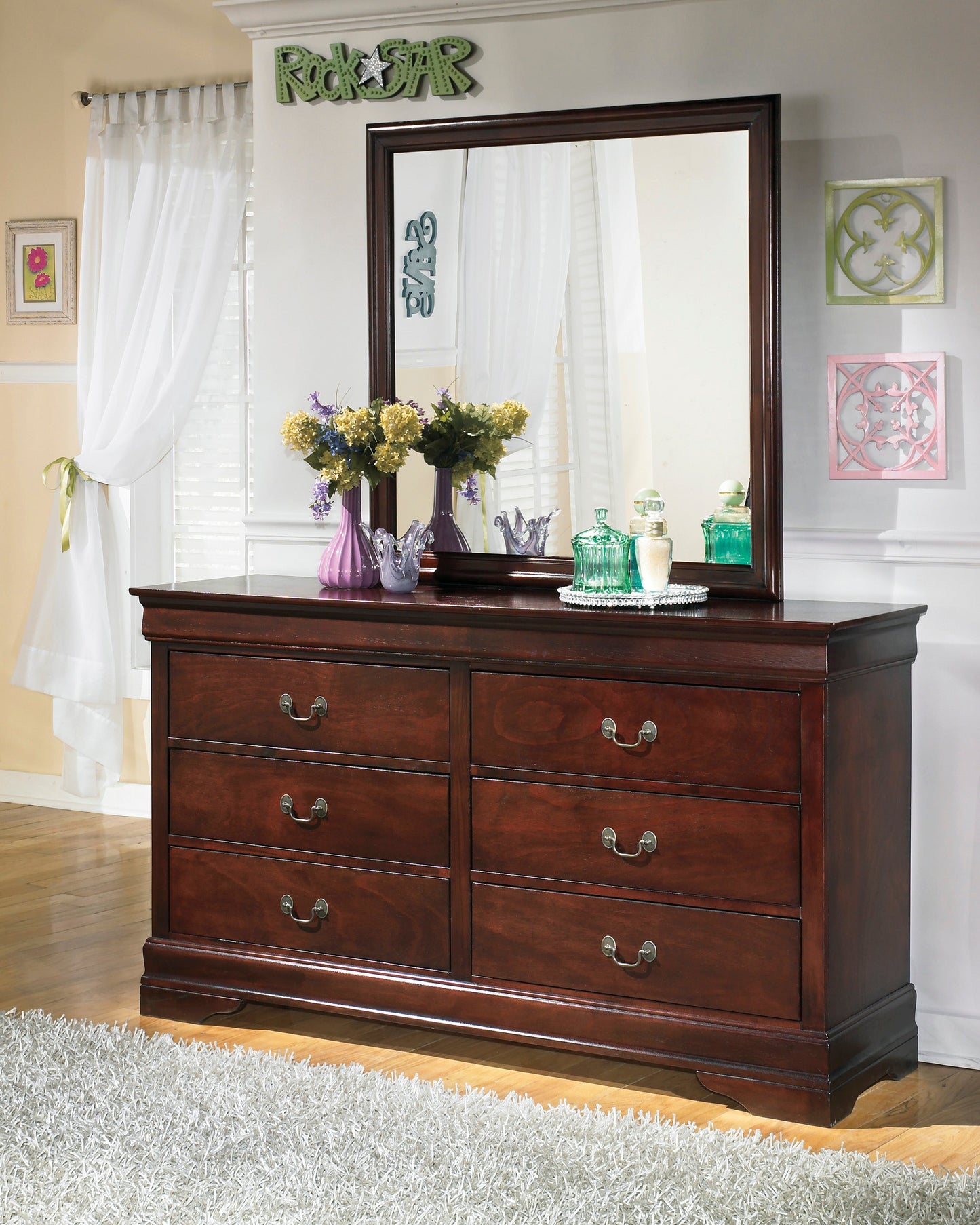 Alisdair Dark Brown Sleigh Youth Bedroom Set - SET | B376-55 | B376-86 | B376-31 | B376-36 | B376-92 | B376-46 - Luna Furniture - Dallas Store