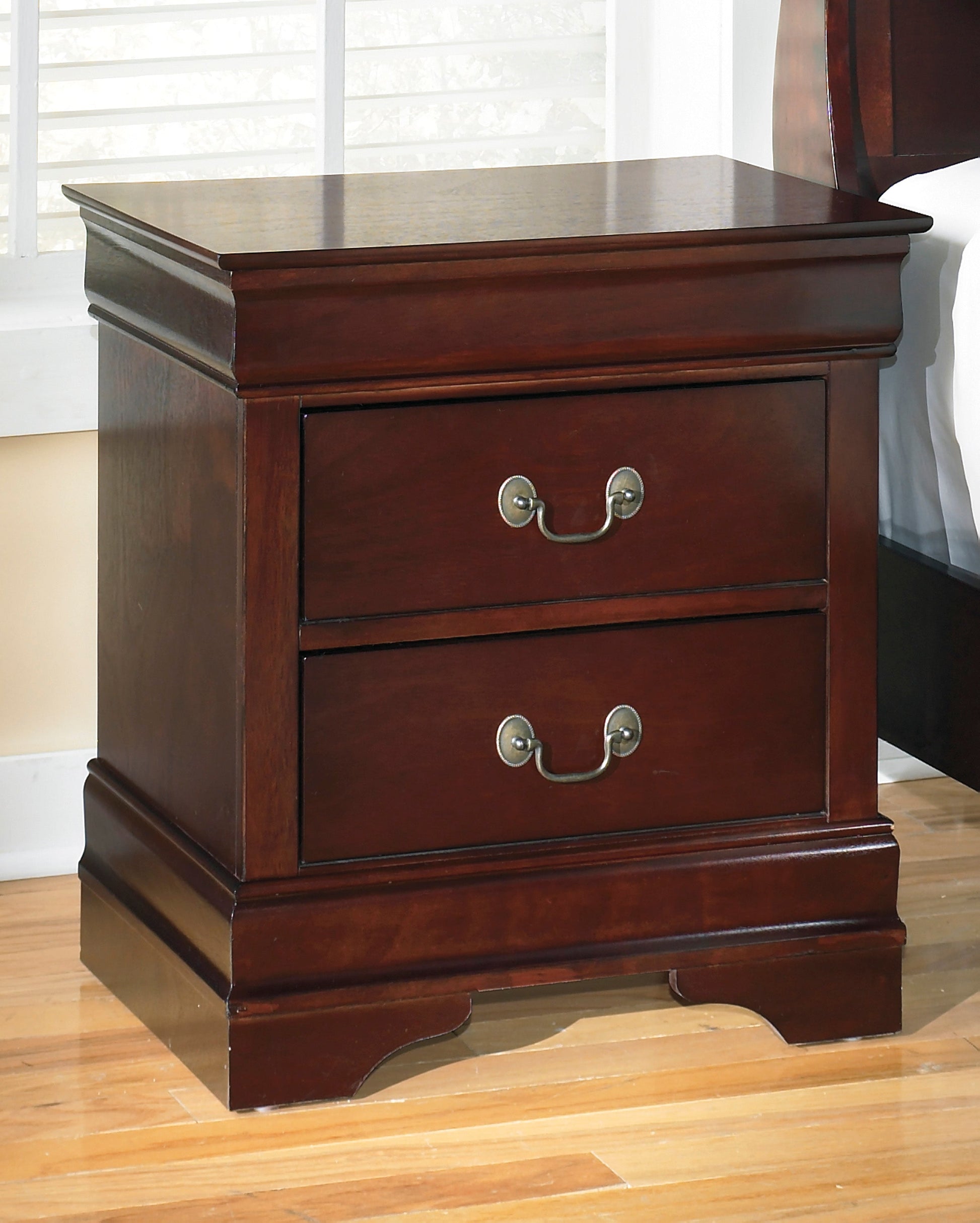 Alisdair Dark Brown Sleigh Youth Bedroom Set - SET | B376-55 | B376-86 | B376-31 | B376-36 | B376-92 | B376-46 - Luna Furniture - Dallas Store