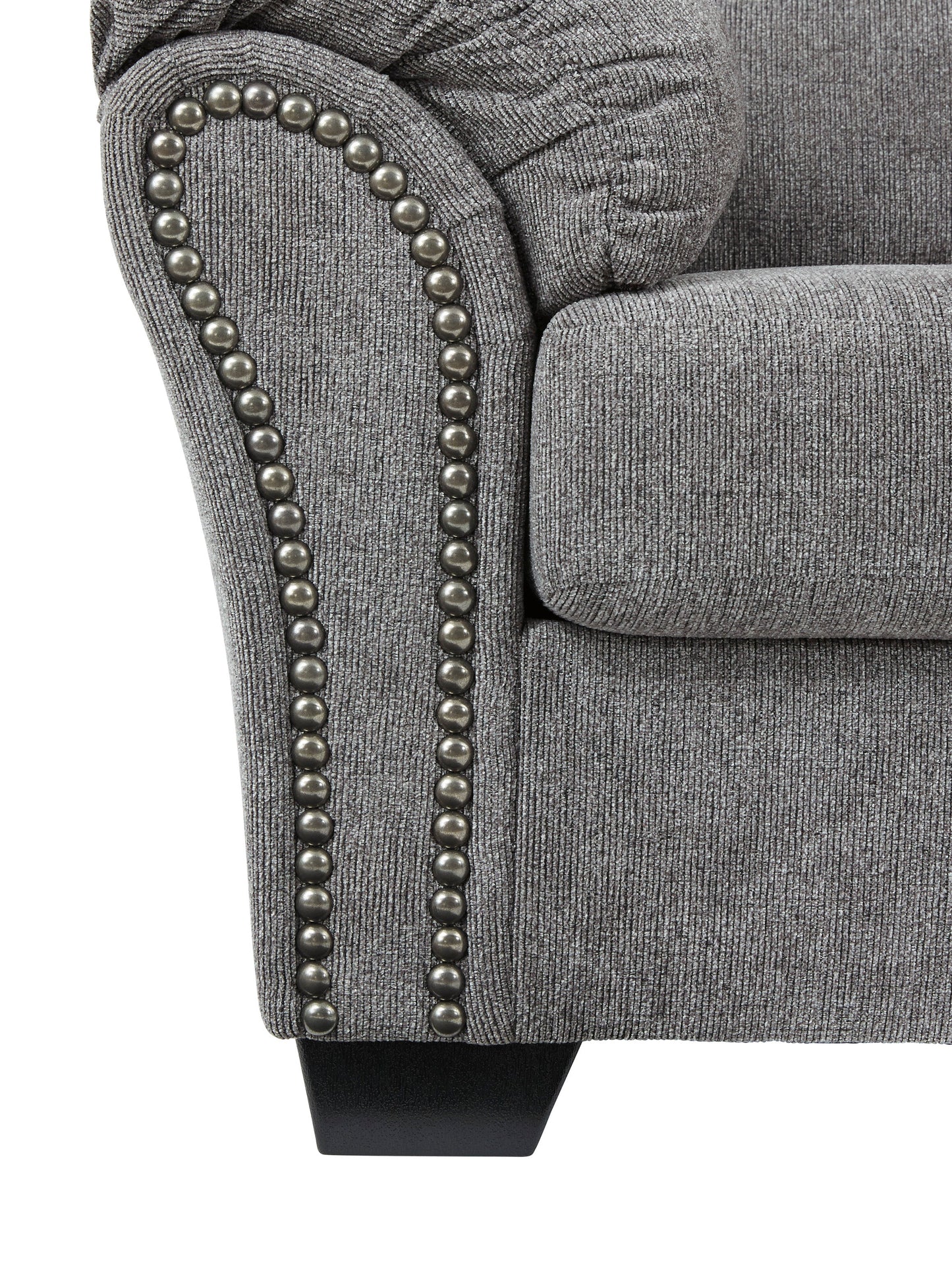 Allmaxx Pewter Living Room Set - SET | 2810538 | 2810535 | 2810525 - Luna Furniture - Dallas Store
