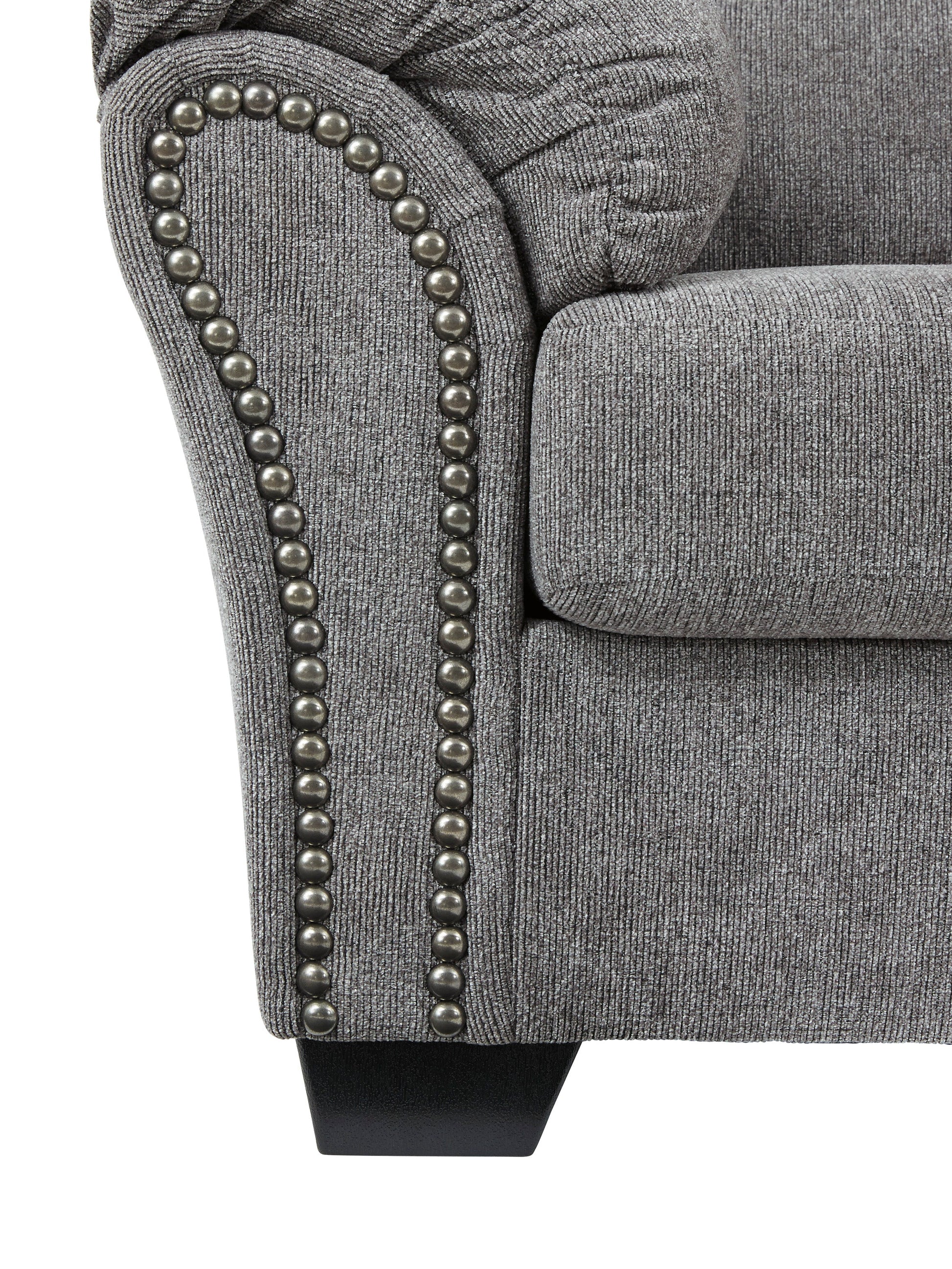 Allmaxx Pewter Living Room Set - SET | 2810538 | 2810535 | 2810525 - Luna Furniture - Dallas Store