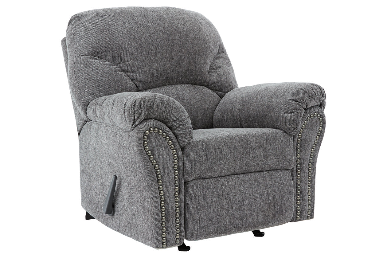 Allmaxx Pewter Recliner - 2810525 - Luna Furniture - Dallas Store