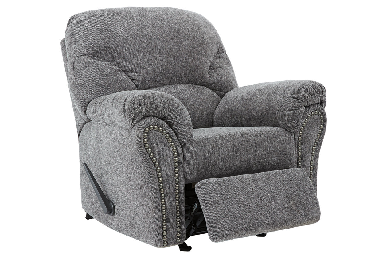 Allmaxx Pewter Recliner - 2810525 - Luna Furniture - Dallas Store