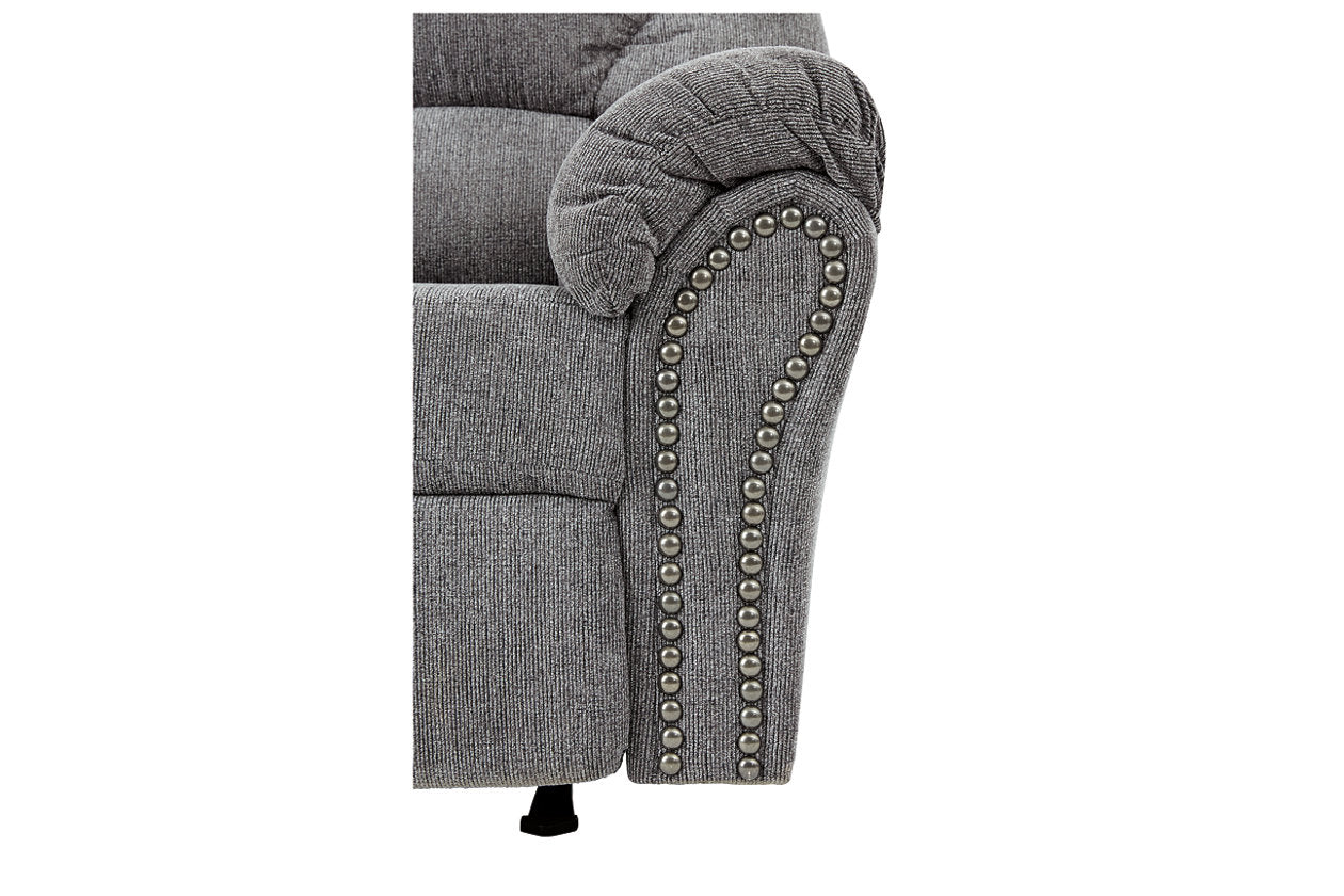 Allmaxx Pewter Recliner - 2810525 - Luna Furniture - Dallas Store