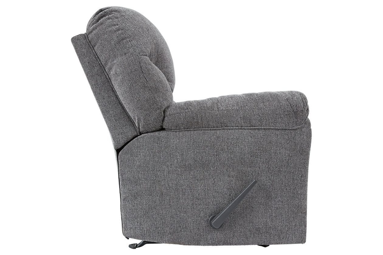 Allmaxx Pewter Recliner - 2810525 - Luna Furniture - Dallas Store