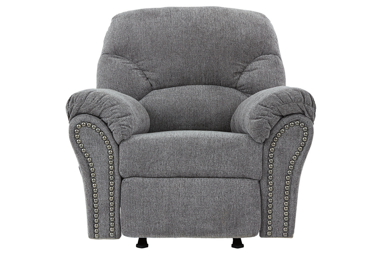 Allmaxx Pewter Recliner - 2810525 - Luna Furniture - Dallas Store
