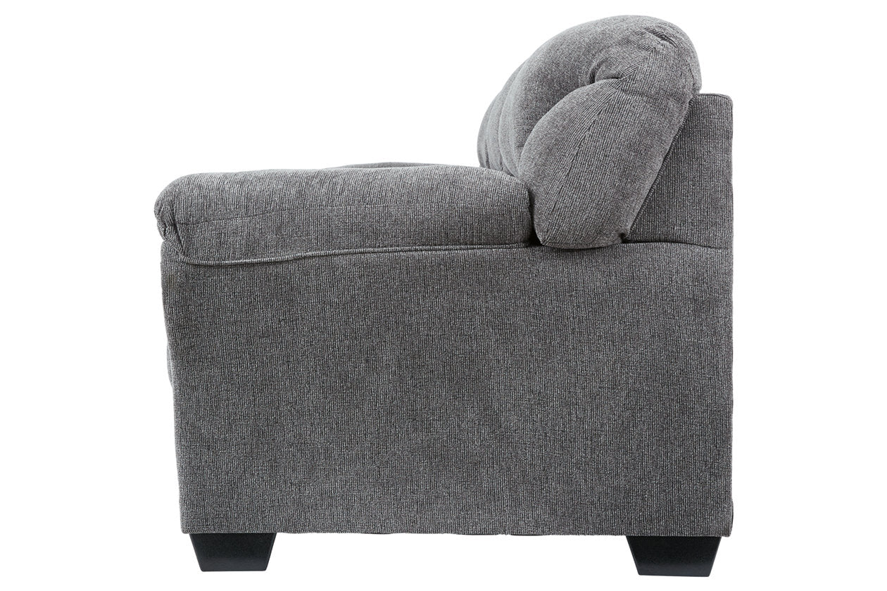 Allmaxx Pewter Sofa - 2810538 - Luna Furniture - Dallas Store