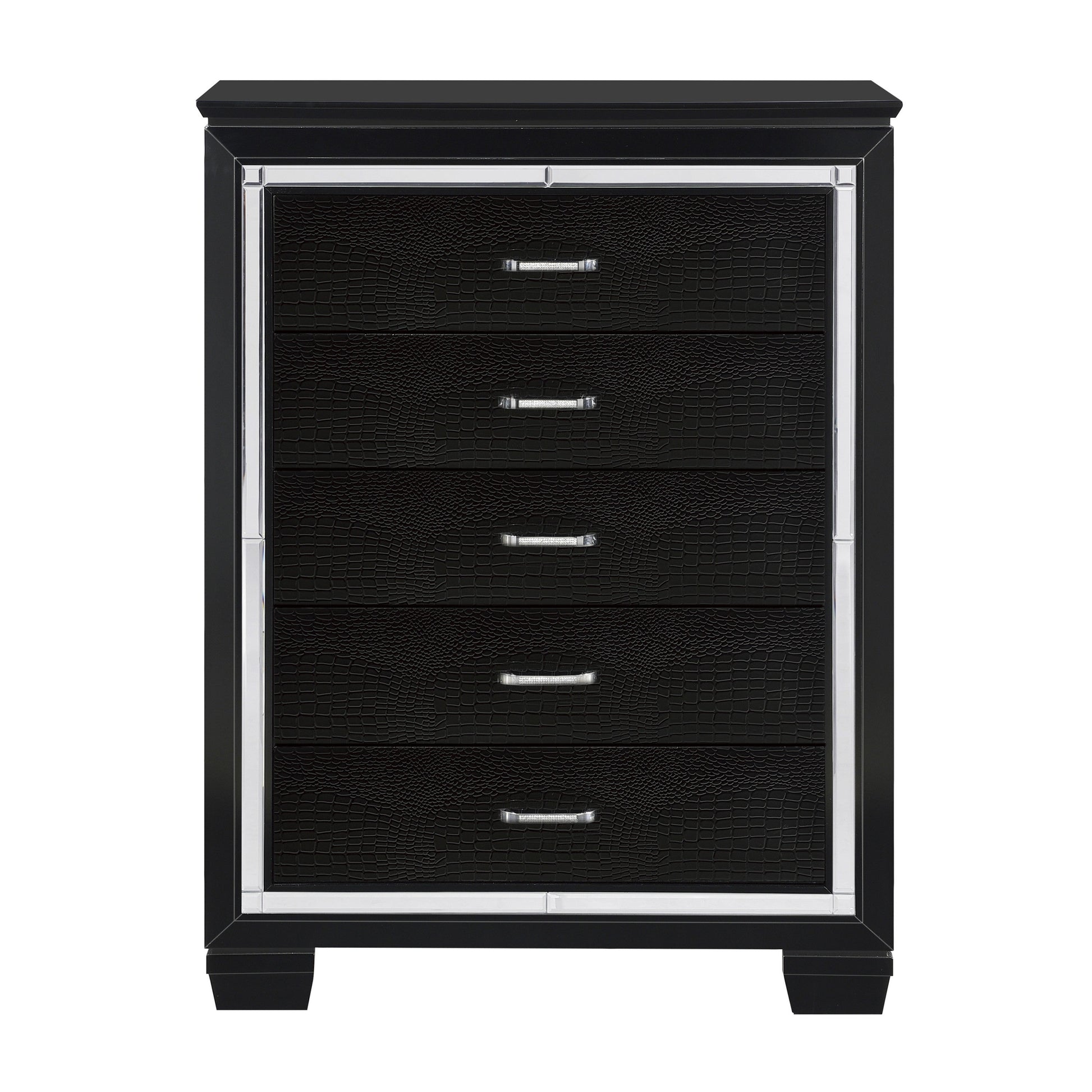Allura Black Chest - 1916BK-9 - Luna Furniture - Dallas Store