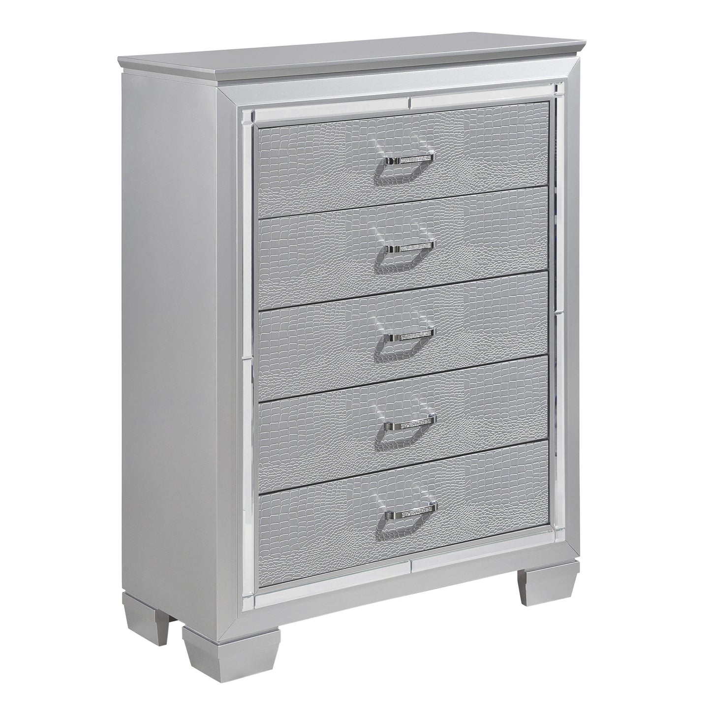 Allura Silver Chest - 1916-9 - Luna Furniture - Dallas Store