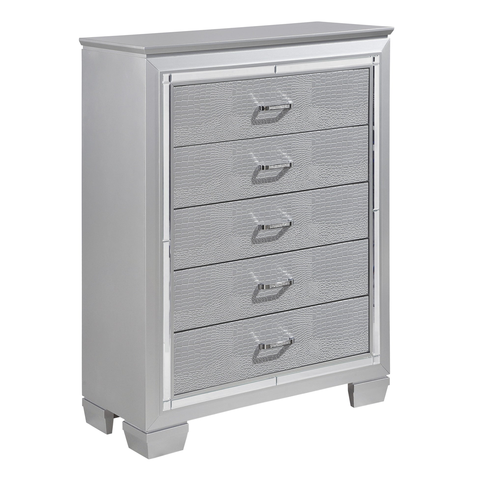 Allura Silver Chest - 1916-9 - Luna Furniture - Dallas Store
