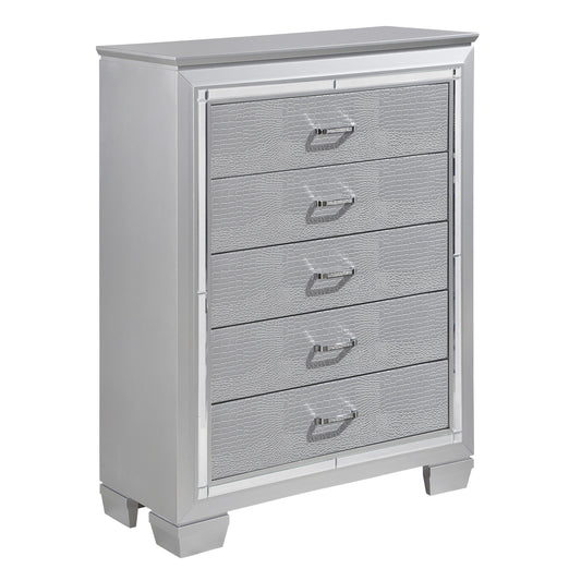 Allura Silver Chest - 1916-9 - Luna Furniture - Dallas Store