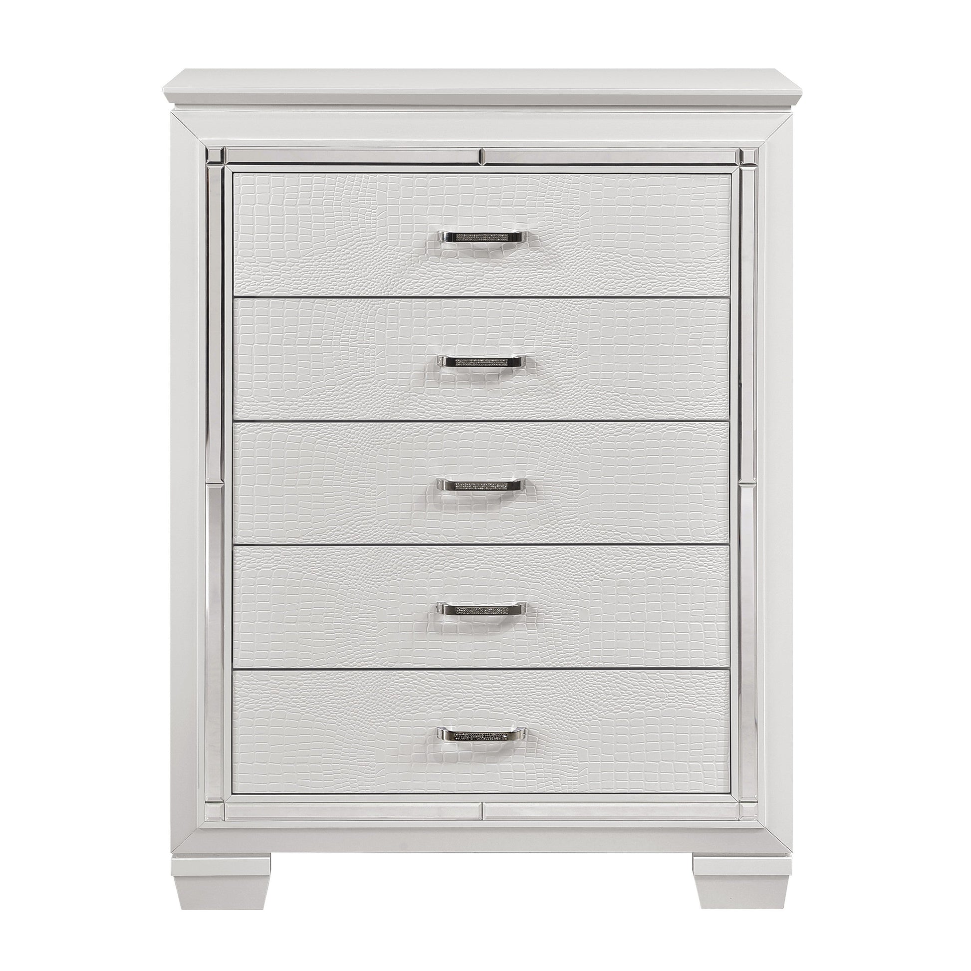 Allura White Chest - 1916W-9 - Luna Furniture - Dallas Store