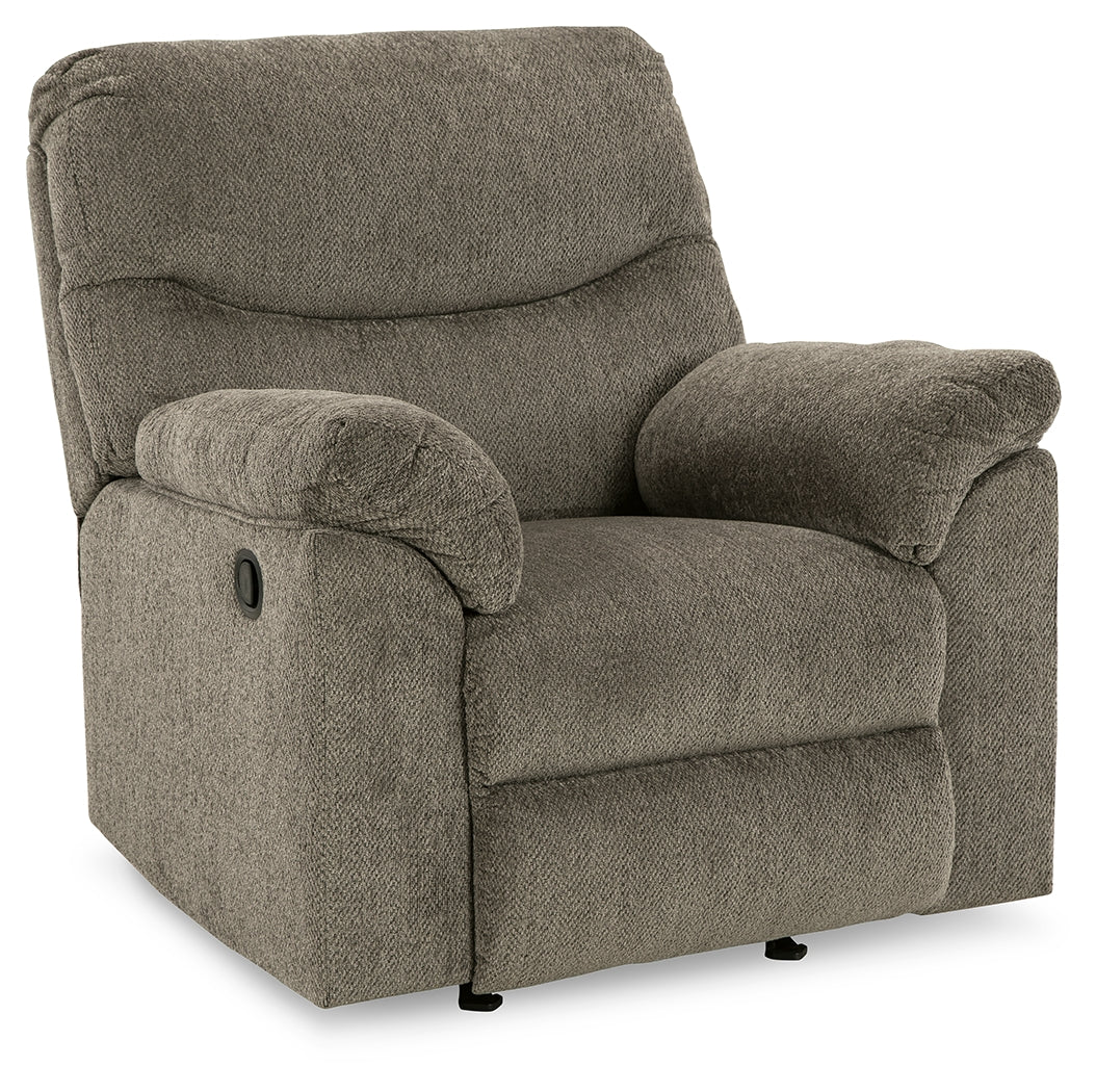 Alphons Putty Recliner - 2820125 - Luna Furniture - Dallas Store