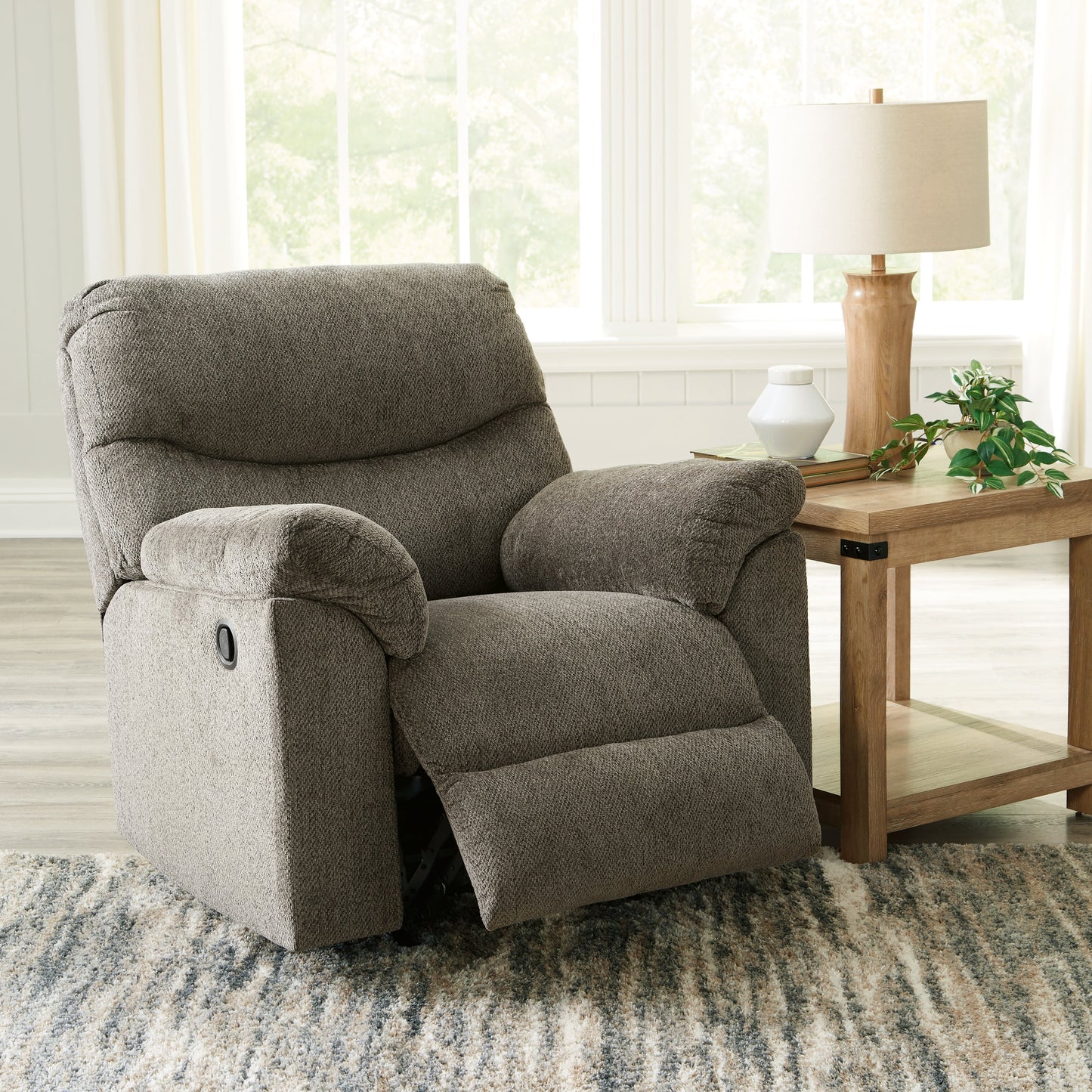 Alphons Putty Recliner - 2820125 - Luna Furniture - Dallas Store