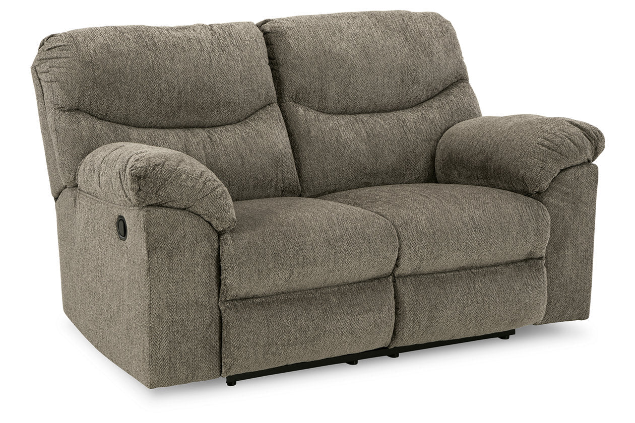 Alphons Putty Reclining Loveseat - 2820186 - Luna Furniture - Dallas Store