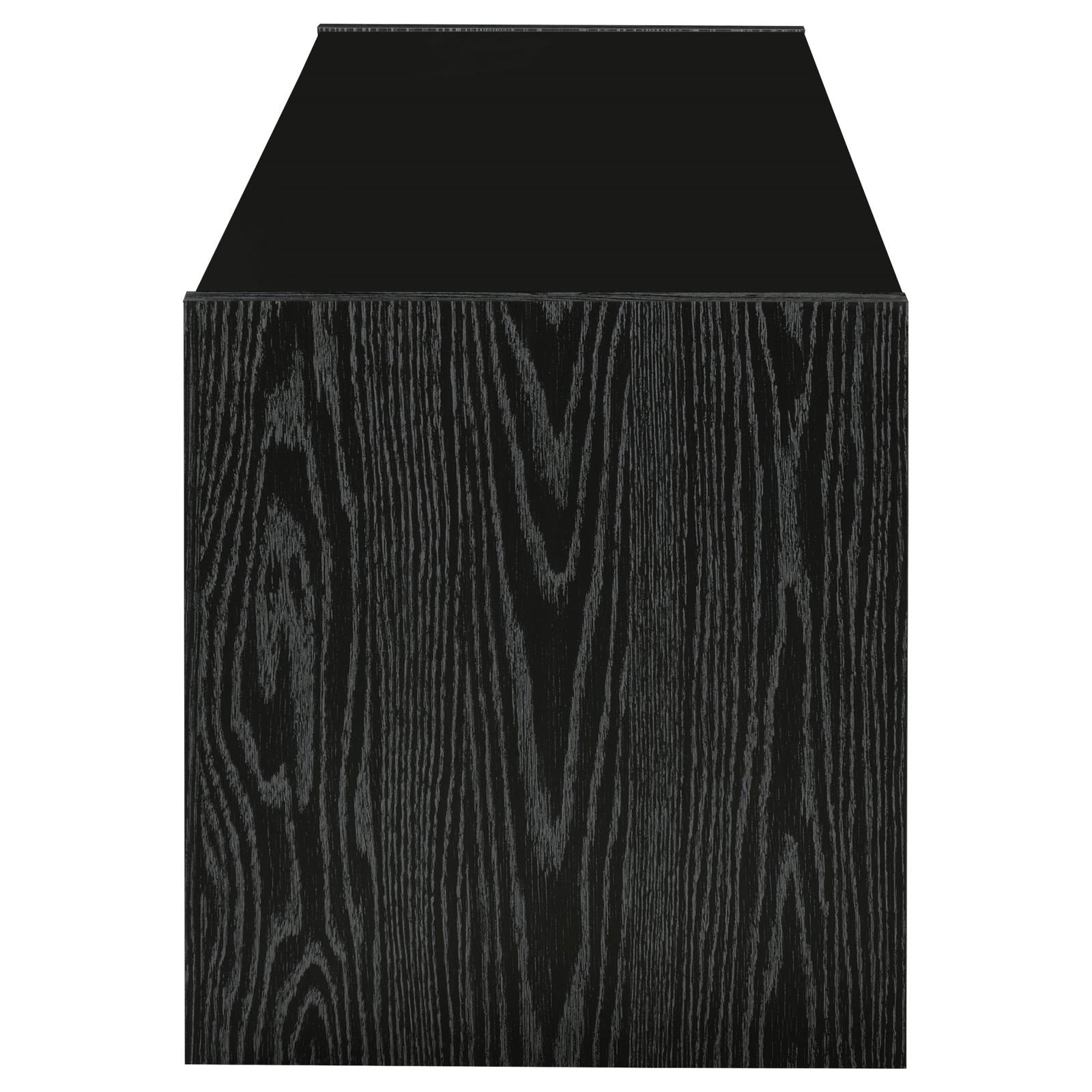 Alton 62" 3-Drawer TV Console Black Oak - 700645 - Luna Furniture - Dallas Store