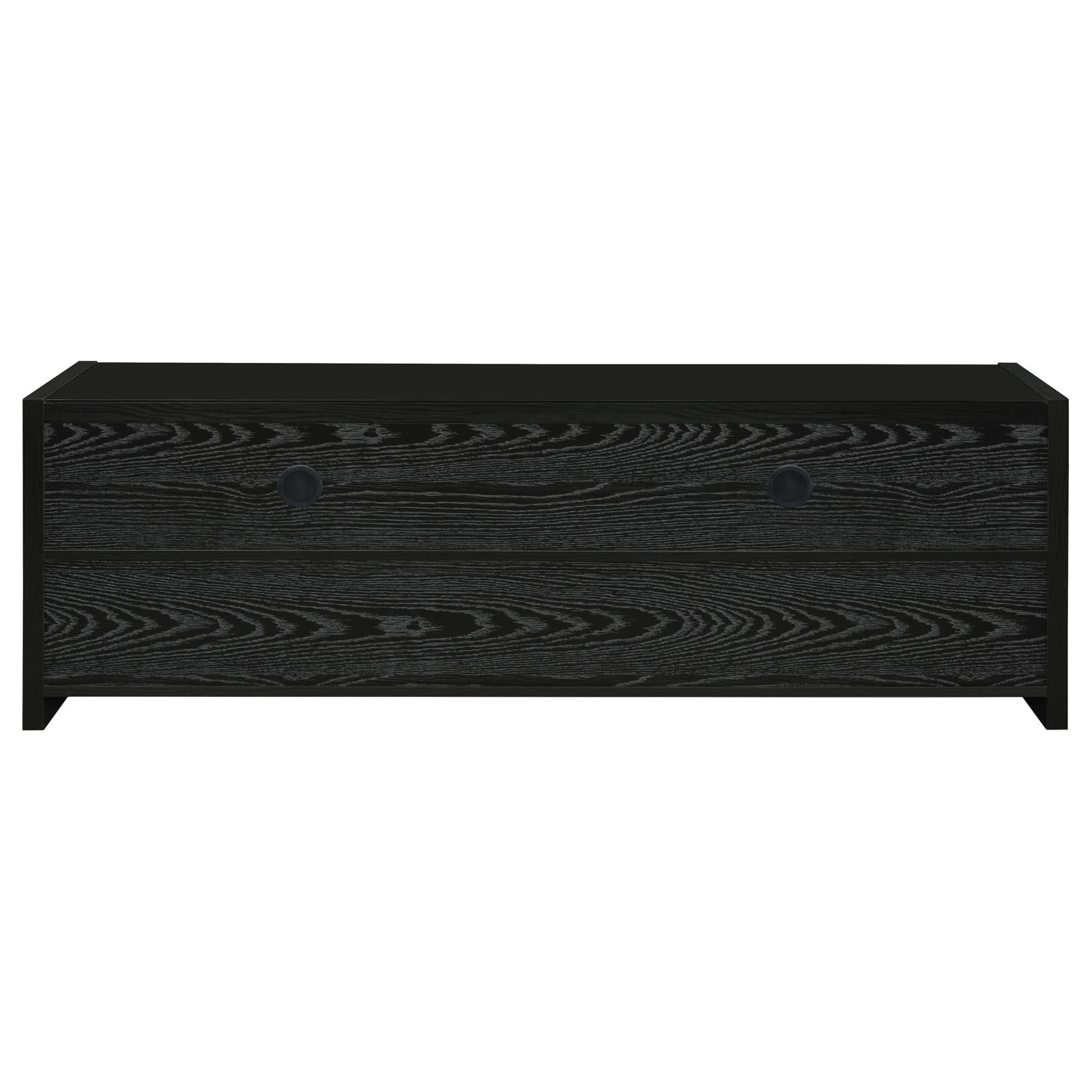 Alton 62" 3-Drawer TV Console Black Oak - 700645 - Luna Furniture - Dallas Store