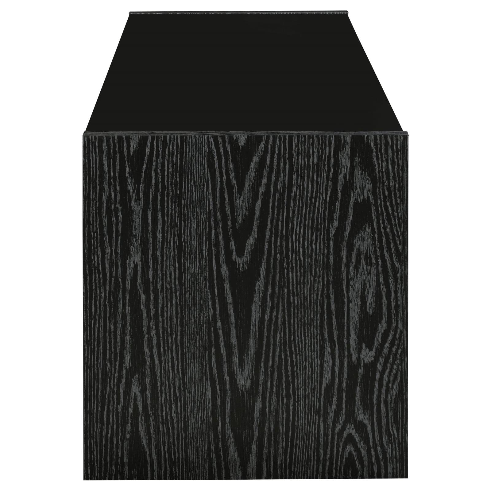 Alton 62" 3-Drawer TV Console Black Oak - 700645 - Luna Furniture - Dallas Store