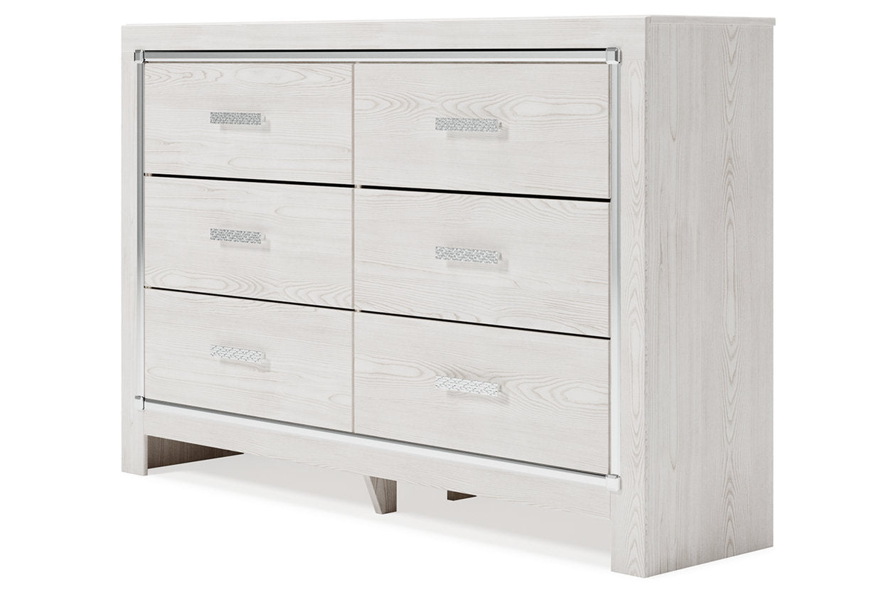 Altyra White Dresser - B2640-31 - Luna Furniture - Dallas Store