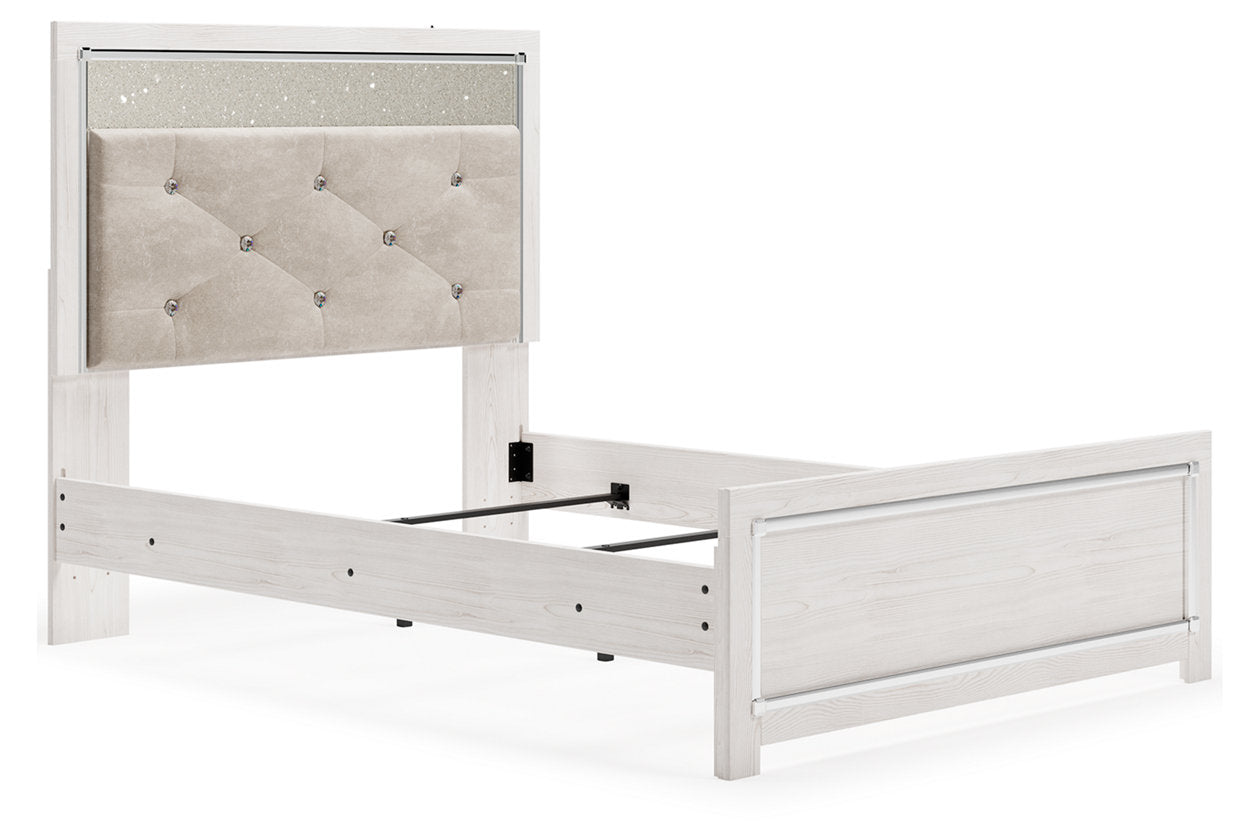 Altyra White Full Panel Bed - SET | B2640-84 | B2640-86 | B2640-87 - Luna Furniture - Dallas Store