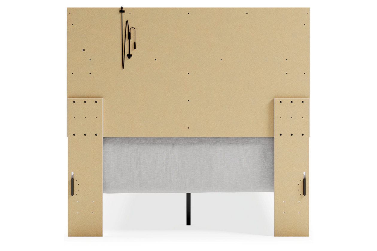 Altyra White Full Panel Bed - SET | B2640-84 | B2640-86 | B2640-87 - Luna Furniture - Dallas Store