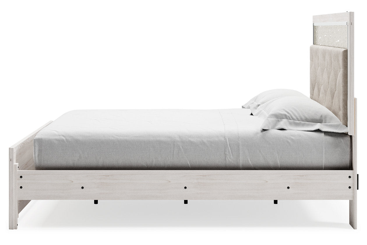 Altyra White King Panel Bed - SET | B2640-56 | B2640-58 | B2640-97 - Luna Furniture - Dallas Store