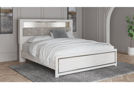 Altyra White King Panel Bookcase Bed - SET | B2640-56 | B2640-69 | B2640-97 - Luna Furniture - Dallas Store
