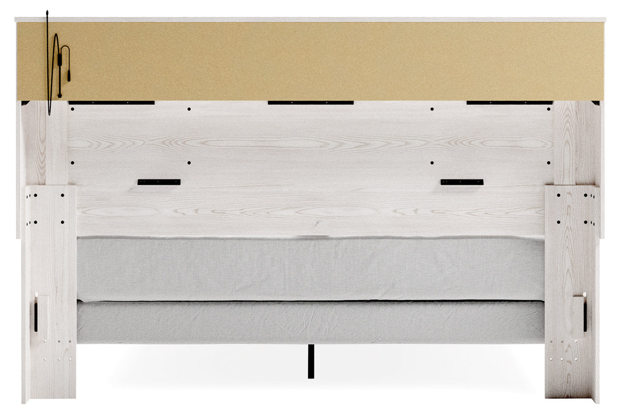 Altyra White King Panel Bookcase Bed - SET | B2640-56 | B2640-69 | B2640-97 - Luna Furniture - Dallas Store