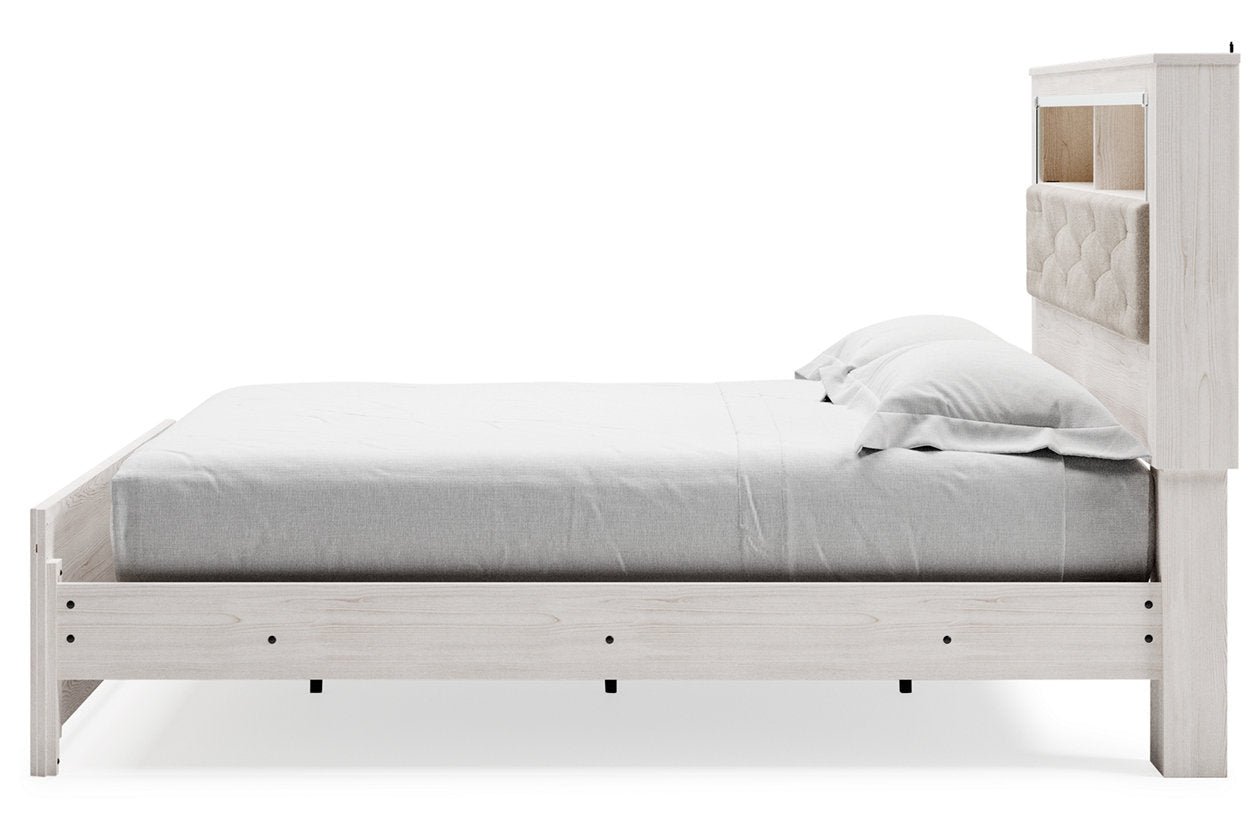 Altyra White King Panel Bookcase Bed - SET | B2640-56 | B2640-69 | B2640-97 - Luna Furniture - Dallas Store