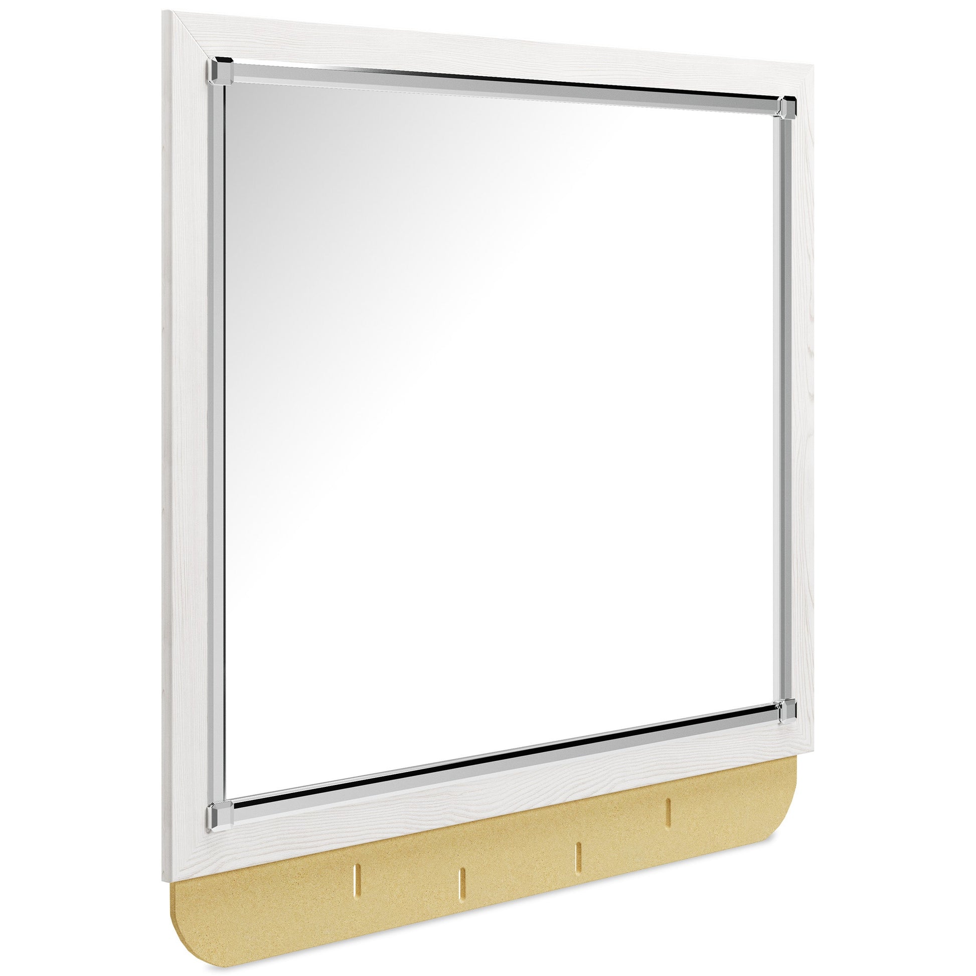 Altyra White LED Bookcase Upholstered Panel Bedroom Set - SET | B2640-54 | B2640-65 | B2640-96 | B2640-92 | B2640-46 - Luna Furniture - Dallas Store