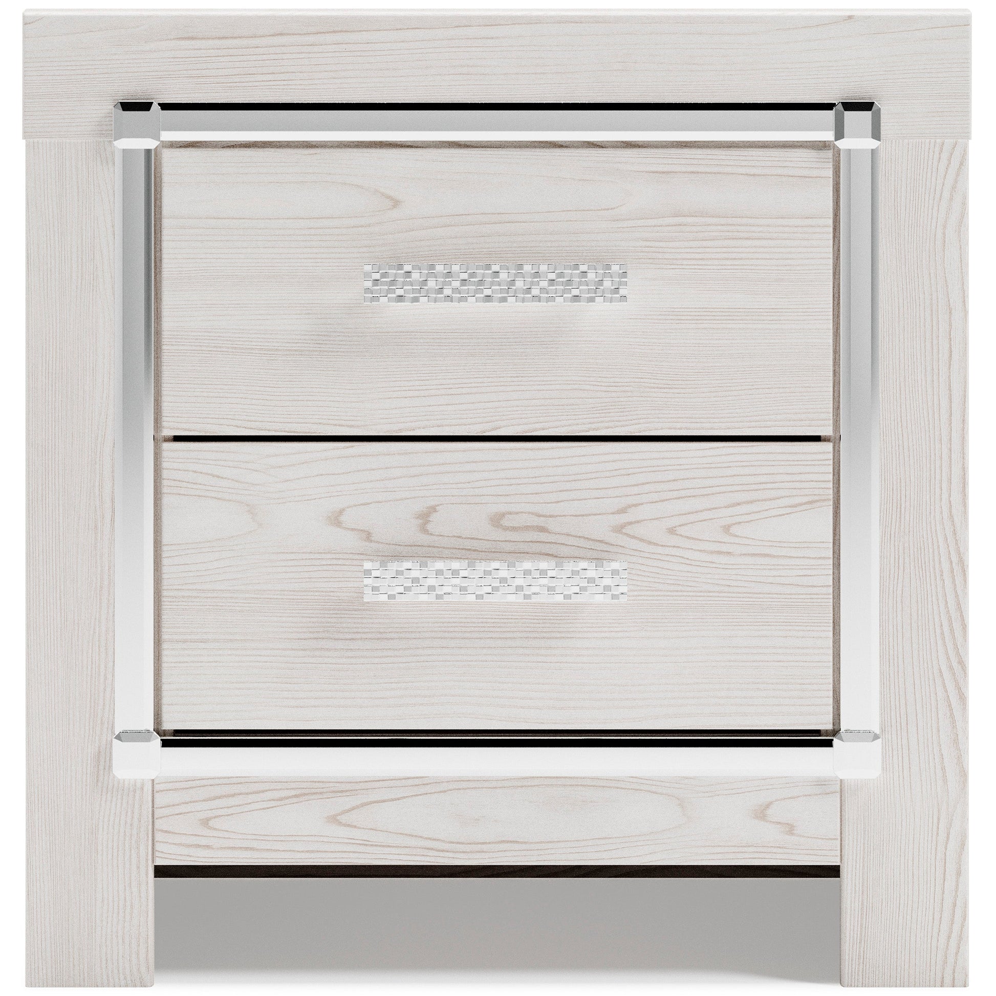 Altyra White LED Bookcase Upholstered Panel Bedroom Set - SET | B2640-54 | B2640-65 | B2640-96 | B2640-92 | B2640-46 - Luna Furniture - Dallas Store