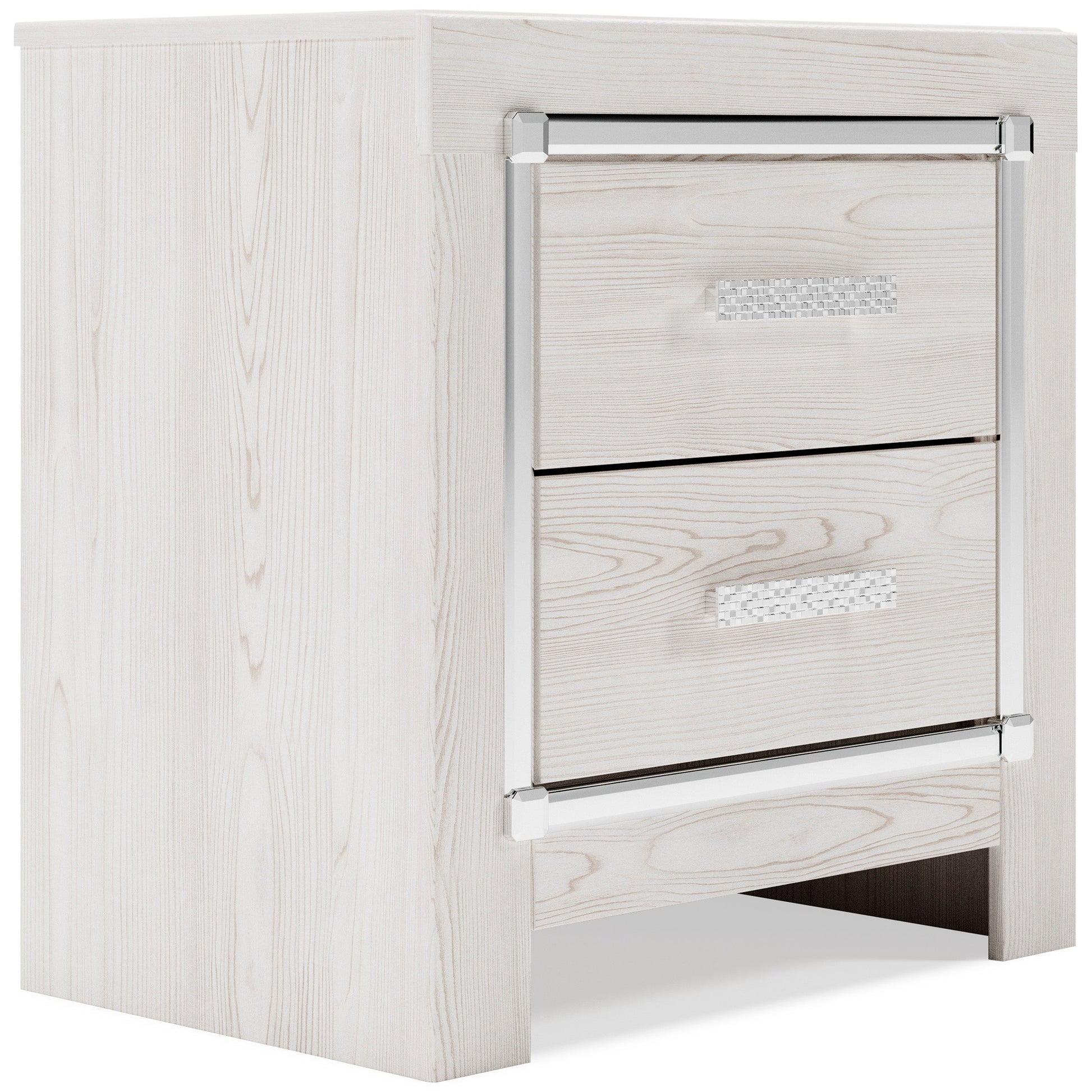 Altyra White LED Upholstered Panel Youth Bedroom Set - SET | B2640-52 | B2640-53 | B2640-83 | B2640-31 | B2640-36 - Luna Furniture - Dallas Store