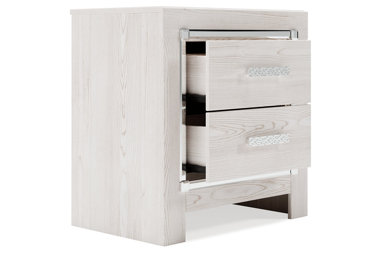 Altyra White Nightstand - B2640-92 - Luna Furniture - Dallas Store