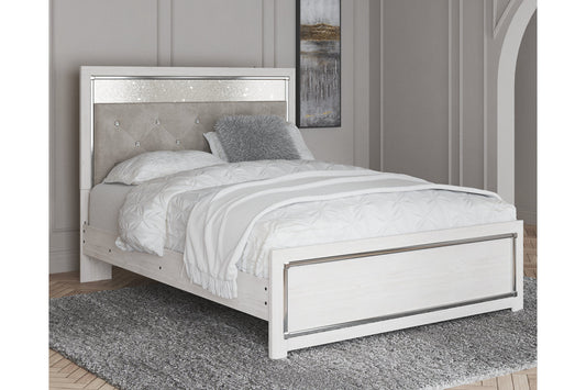 Altyra White Queen Panel Bed - SET | B100-13 | B2640-54 | B2640-57 | B2640-95 - Luna Furniture - Dallas Store