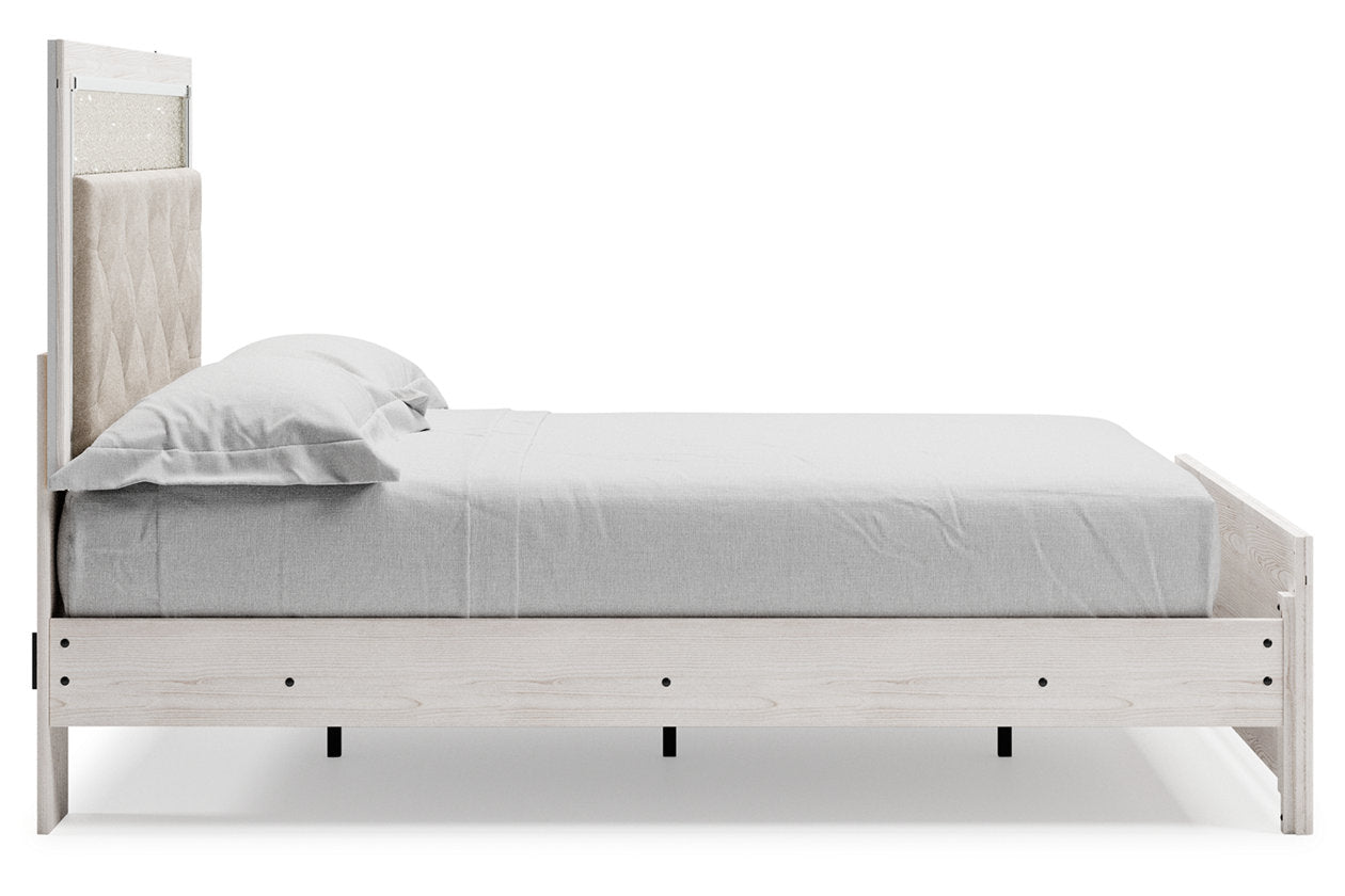 Altyra White Queen Panel Bed - SET | B2640-54 | B2640-57 | B2640-96 - Luna Furniture - Dallas Store
