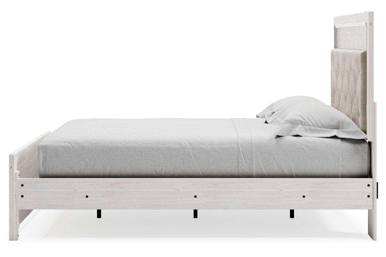 Altyra White Queen Panel Bed - SET | B2640-54 | B2640-57 | B2640-96 - Luna Furniture - Dallas Store