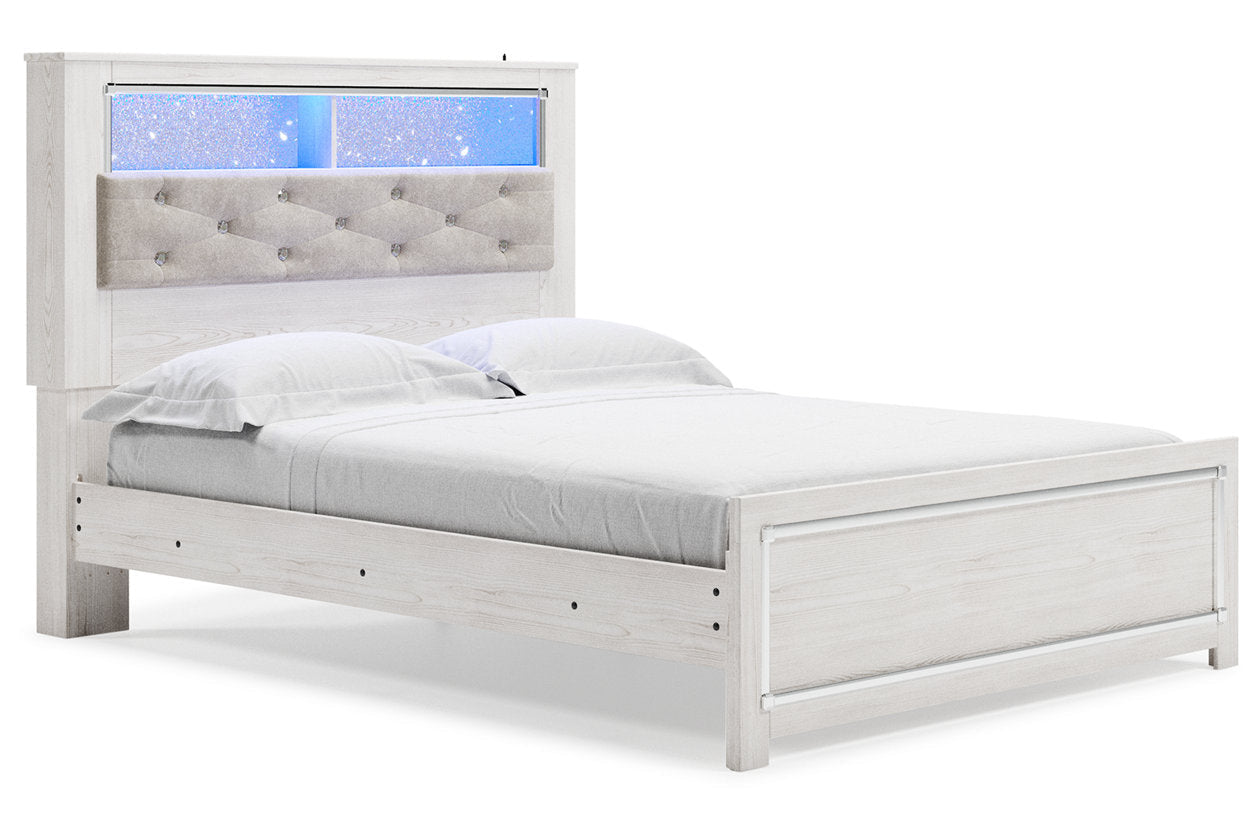 Altyra White Queen Panel Bookcase Bed - SET | B2640-54 | B2640-65 | B2640-96 - Luna Furniture - Dallas Store