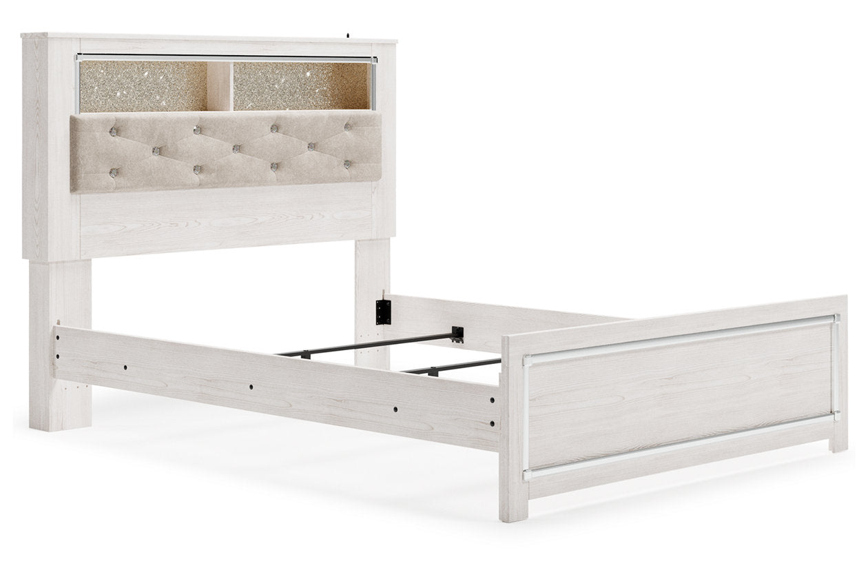 Altyra White Queen Panel Bookcase Bed - SET | B2640-54 | B2640-65 | B2640-96 - Luna Furniture - Dallas Store