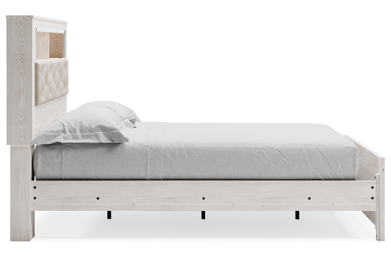 Altyra White Queen Panel Bookcase Bed - SET | B2640-54 | B2640-65 | B2640-96 - Luna Furniture - Dallas Store