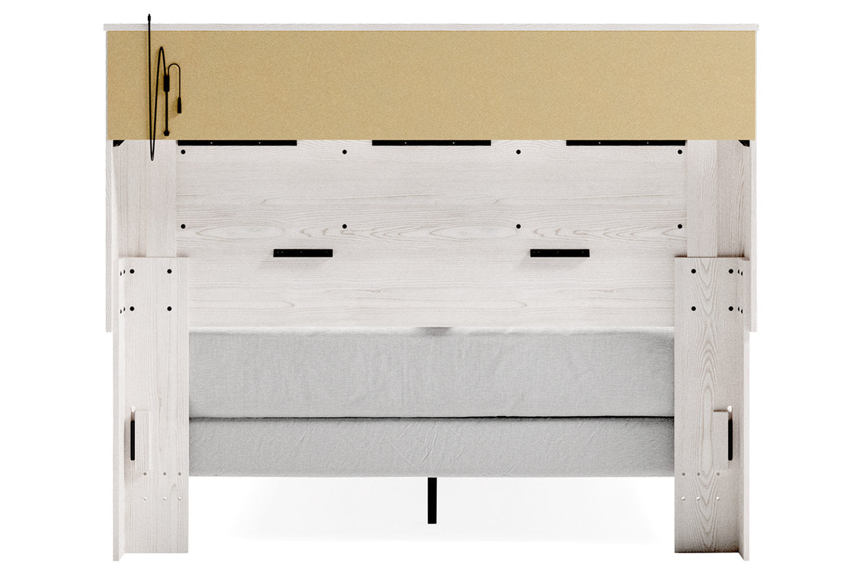 Altyra White Queen Panel Bookcase Bed - SET | B2640-54 | B2640-65 | B2640-96 - Luna Furniture - Dallas Store